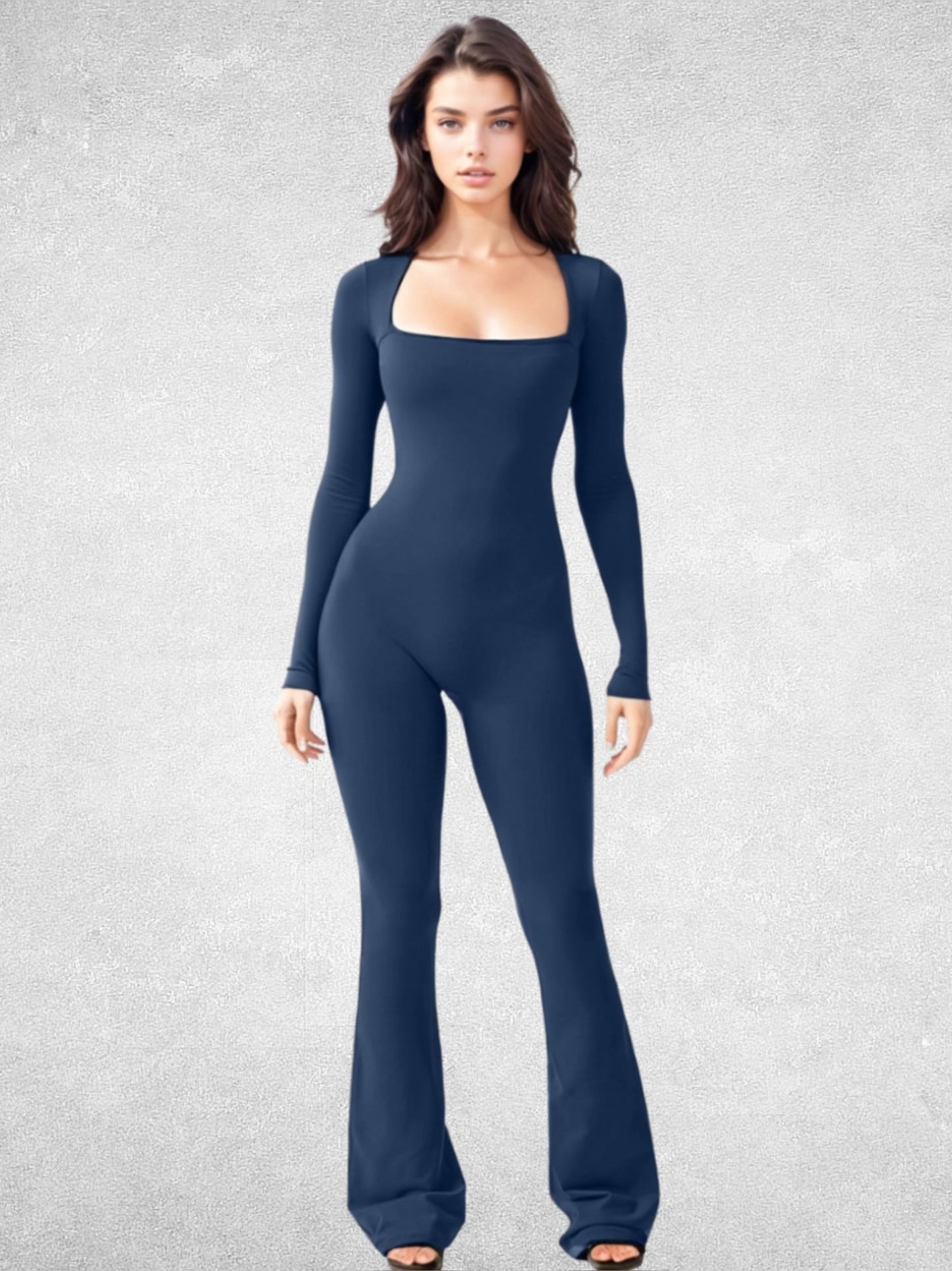 Snatching Long Sleeve Jumpsuit